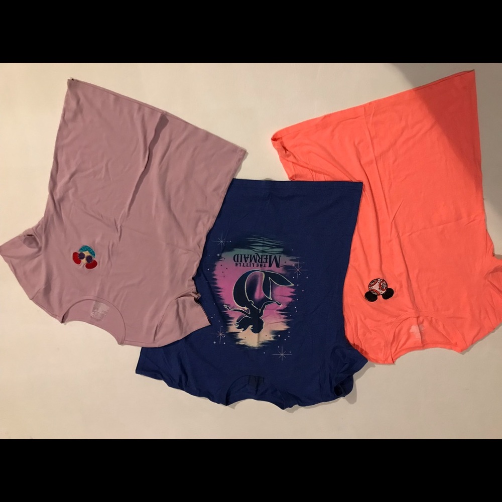 Set of 3 Disney t shirts